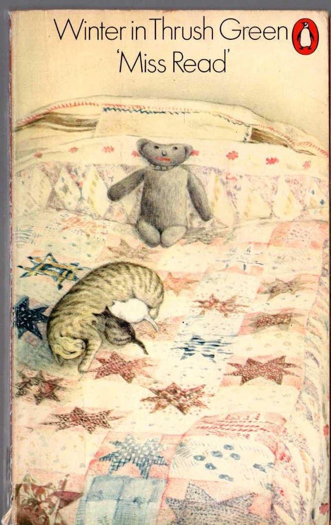 Miss Read  WINTER IN THRUSH GREEN front book cover image