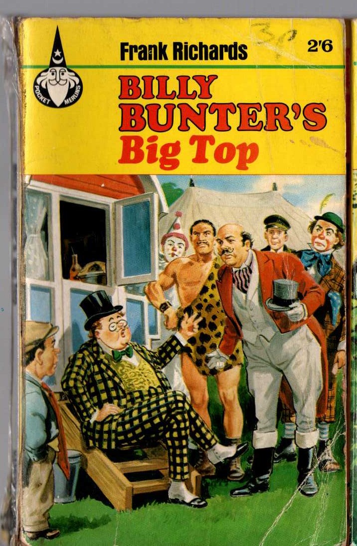 Frank Richards  BILLY BUNTER'S BIG TOP front book cover image