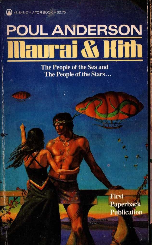 Poul Anderson  MAURAI & KITH front book cover image