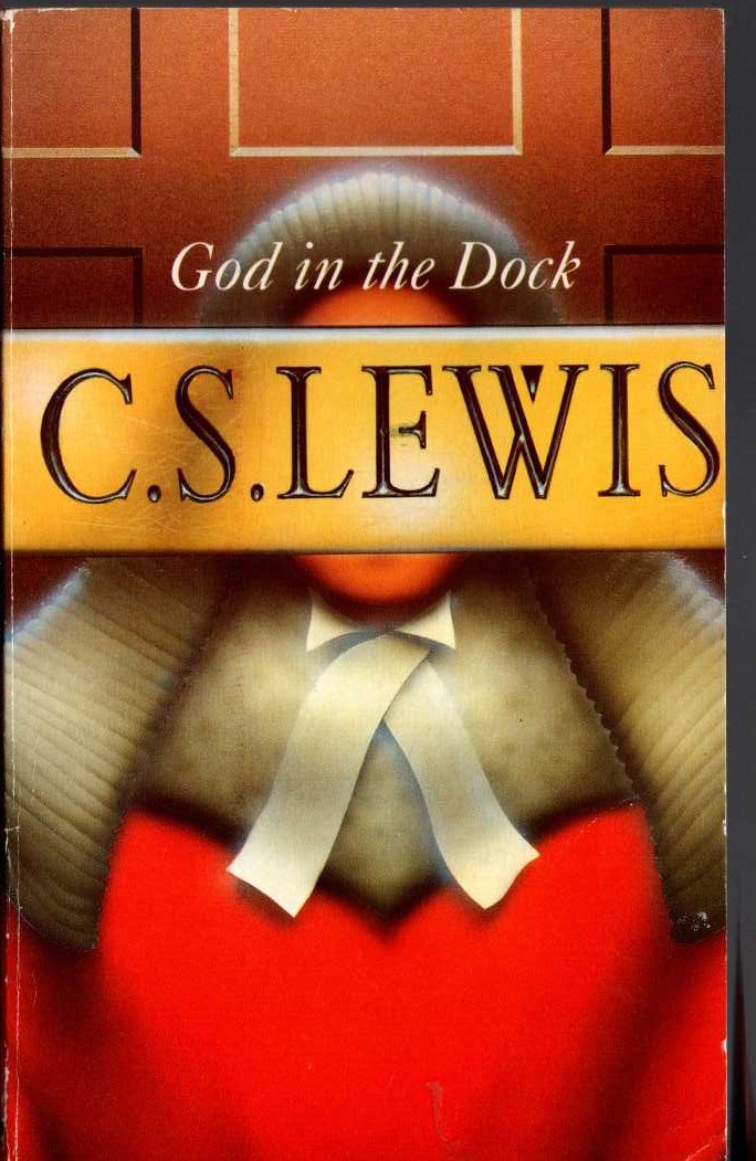 C.S. Lewis  GOD IN THE DOCK front book cover image