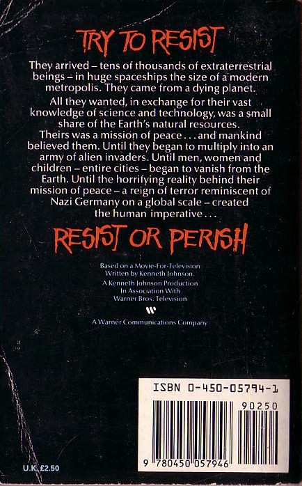 Michael Crichton  V... magnified rear book cover image