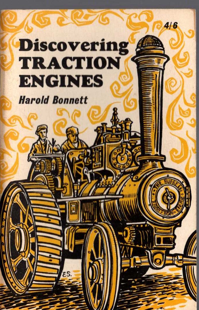 TRACTION ENGINES, Discovering by Harold Bonnett front book cover image