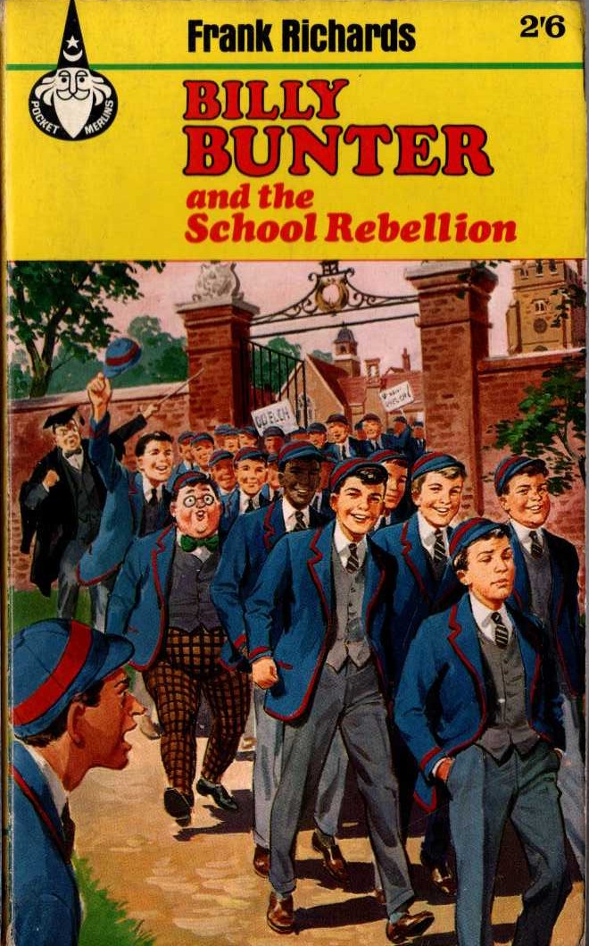 Frank Richards  BILLY BUNTER AND THE SCHOOL REBELLION front book cover image