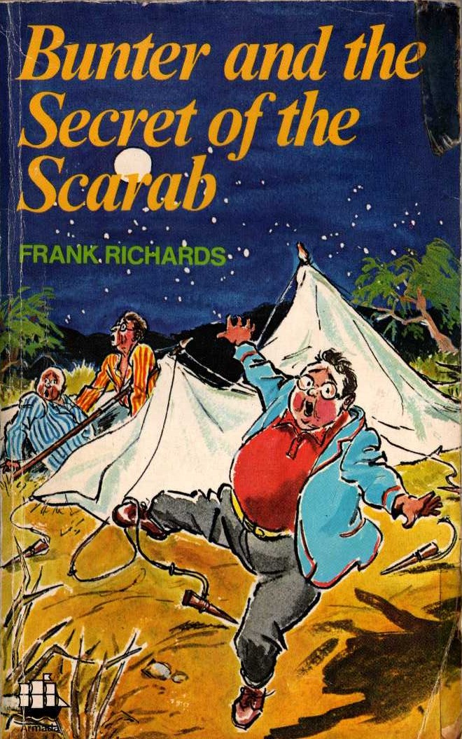 Frank Richards  BUNTER AND THE SECRET OF THE SCARAB front book cover image