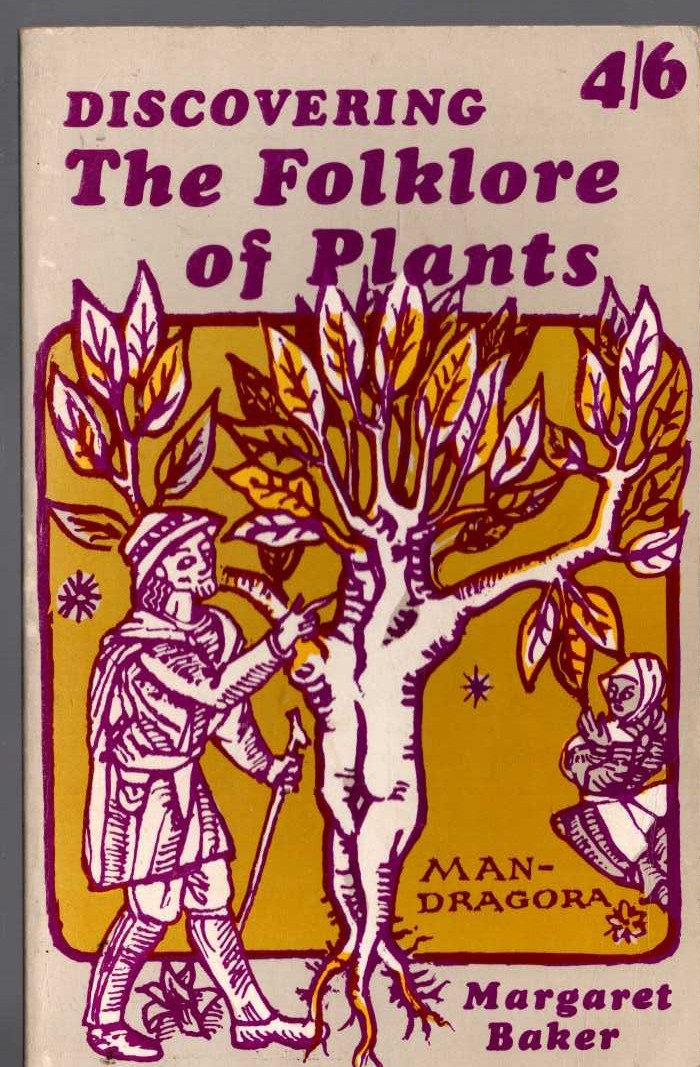 PLANTS, Discovering the Folklore of by Margaret Baker front book cover image