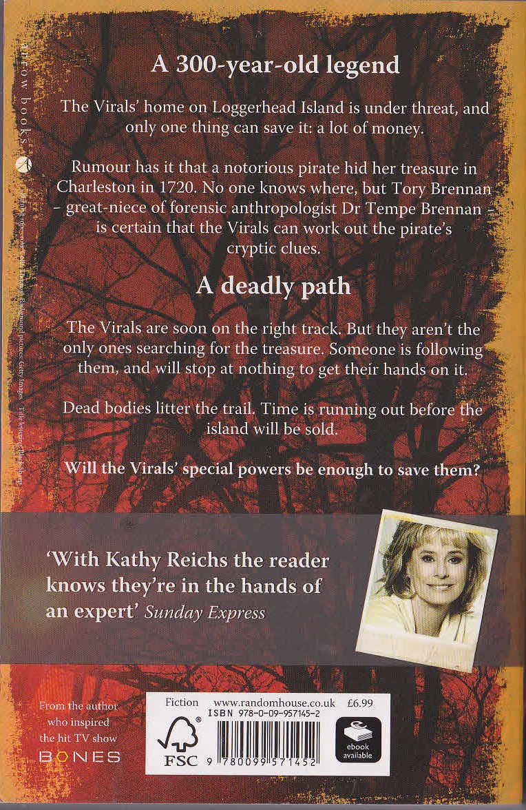 Kathy Reichs  SEIZURE magnified rear book cover image