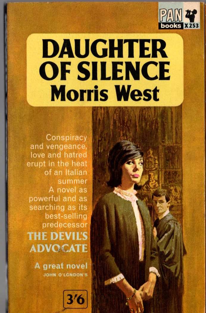Morris West  DAUGHTER OF SILENCE front book cover image