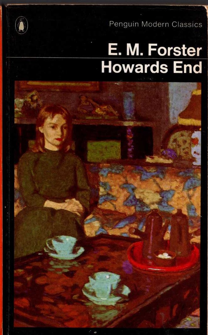 E.M. Forster  HOWARDS END front book cover image