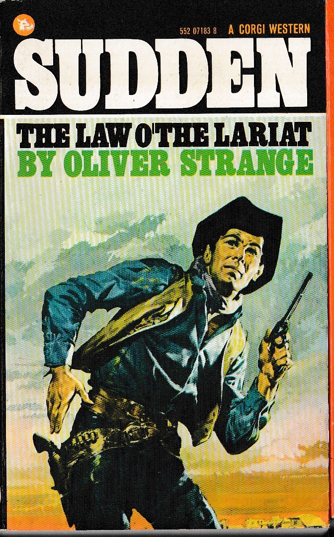 Oliver Strange  SUDDEN - THE LAW O' THE LARIAT front book cover image