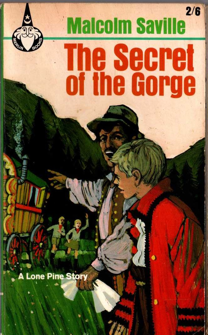 Malcolm Saville  THE SECRET OF THE GORGE front book cover image