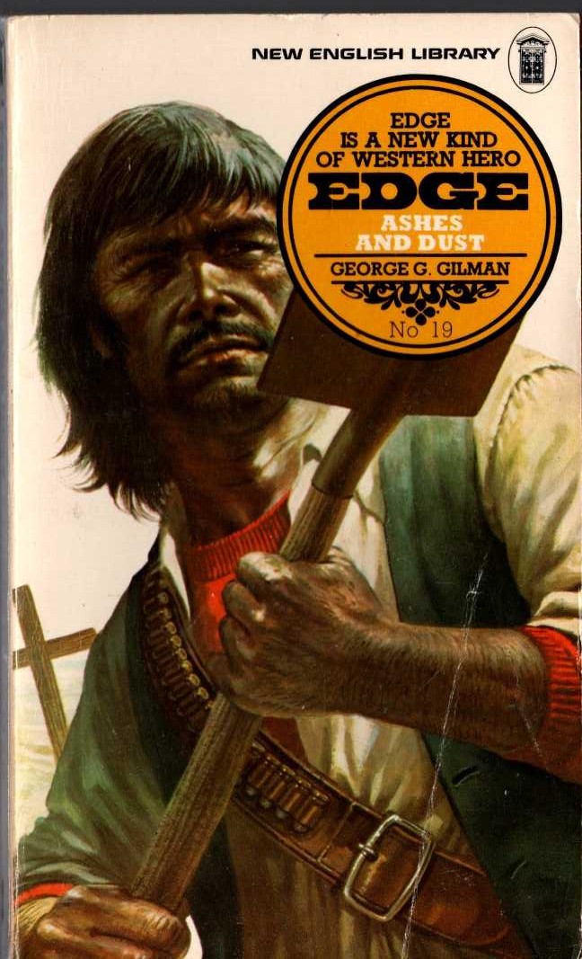 George G. Gilman  EDGE 19: ASHES AND DUST front book cover image