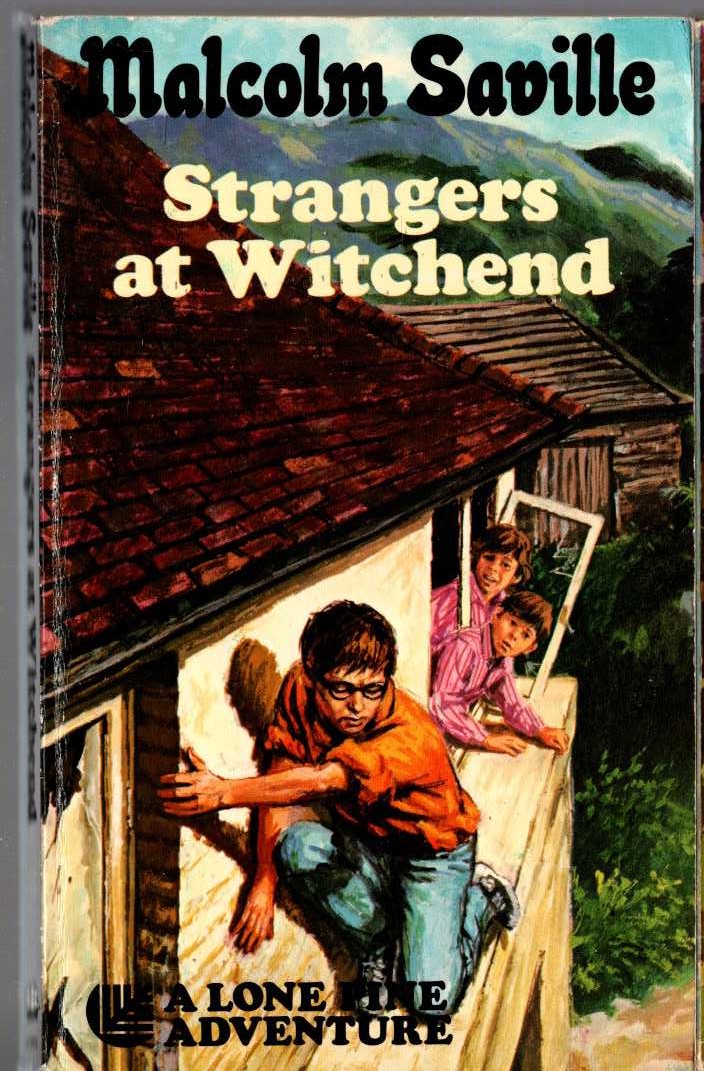 Malcolm Saville  STRANGERS AT WITHCEND front book cover image