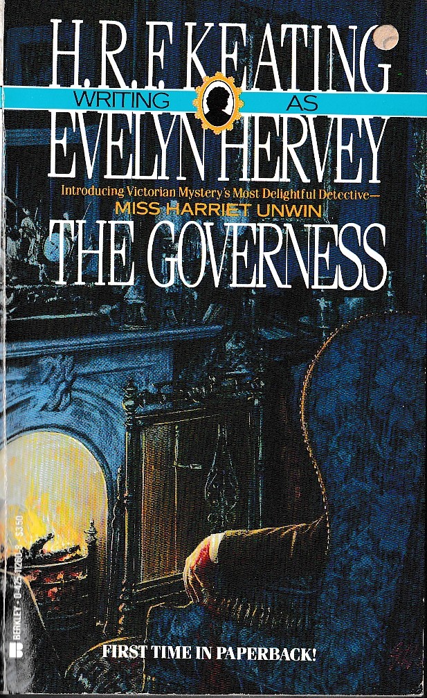 (H.R.F.Keating writing as Evelyn Hervey) THE GOVERNESS front book cover image