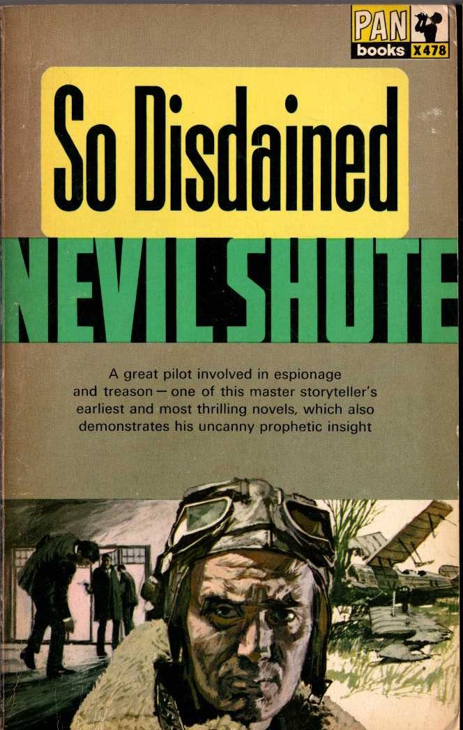 Nevil Shute  SO DISDAINED front book cover image