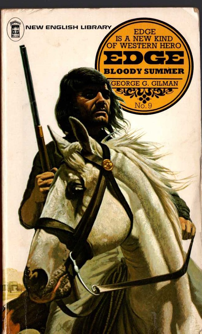 George G. Gilman  EDGE 9: BLOODY SUMMER front book cover image