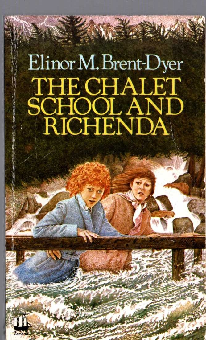 Elinor M. Brent-Dyer  THE CHALET SCHOOL AND RICHENDA front book cover image