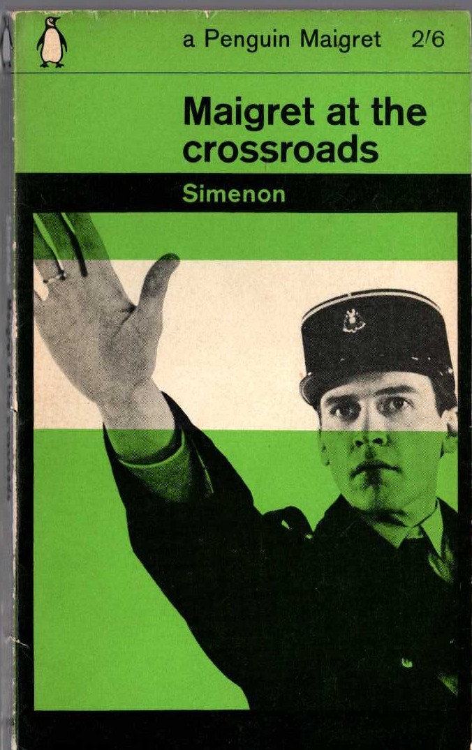 Georges Simenon  MAIGRET AT THE CROSSROADS front book cover image