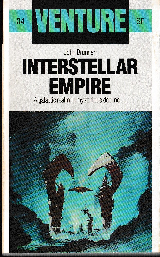 John Brunner  INTERSTELLAR EMPIRE front book cover image