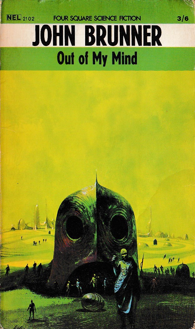 John Brunner  OUT OF MY MIND front book cover image
