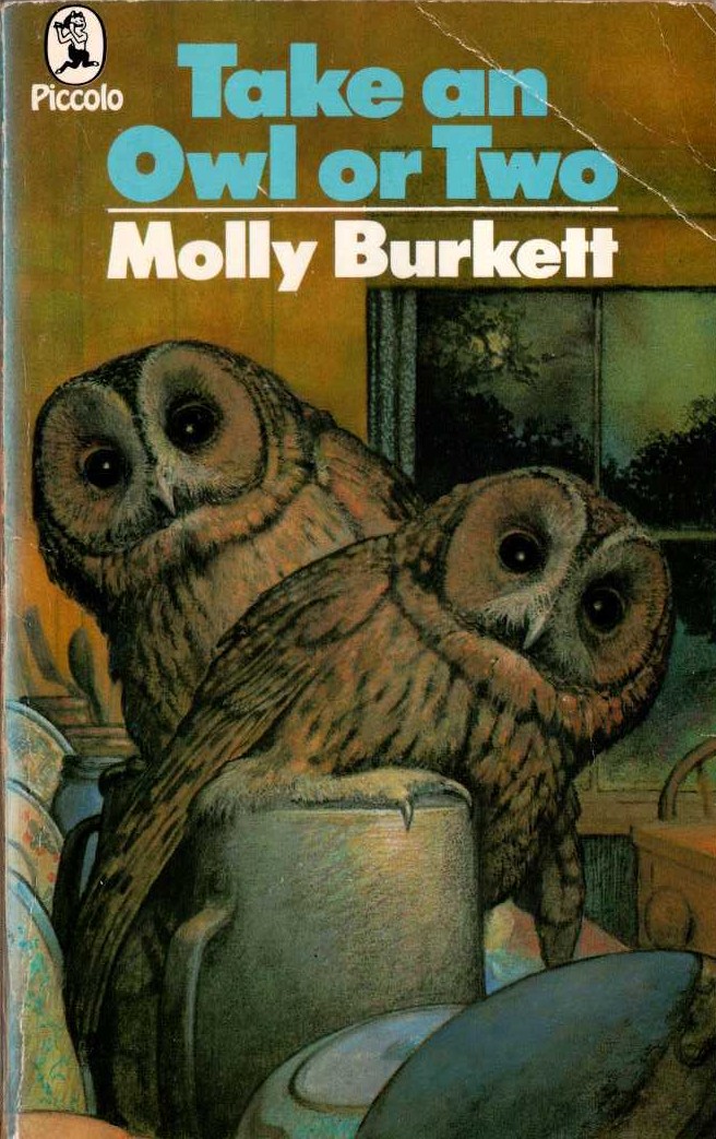 Molly Burkett  TAKE AN OWL OR TWO front book cover image
