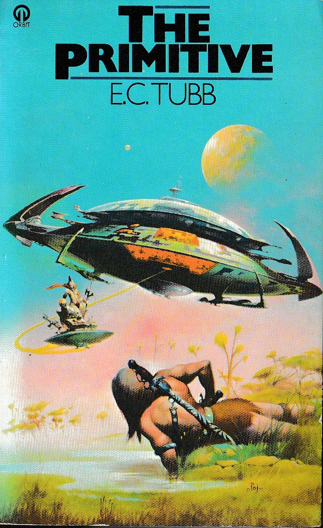 E.C. Tubb  THE PRIMITIVE front book cover image