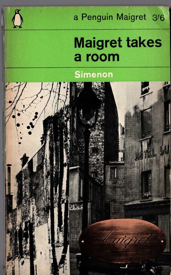 Georges Simenon  MAIGRET TAKES A ROOM front book cover image