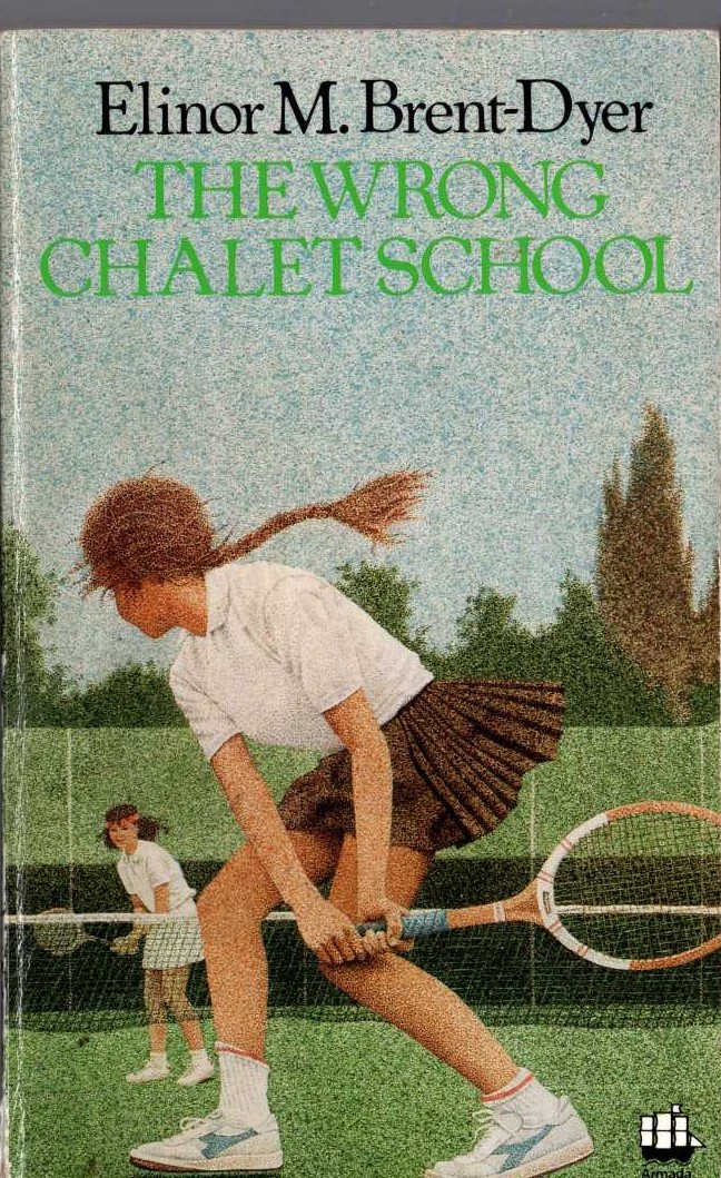 Elinor M. Brent-Dyer  THE WRONG CHALET SCHOOL front book cover image