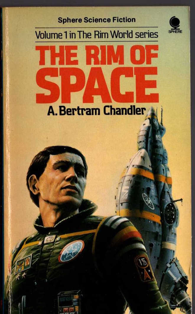 A.Bertram Chandler  THE RIM OF SPACE front book cover image