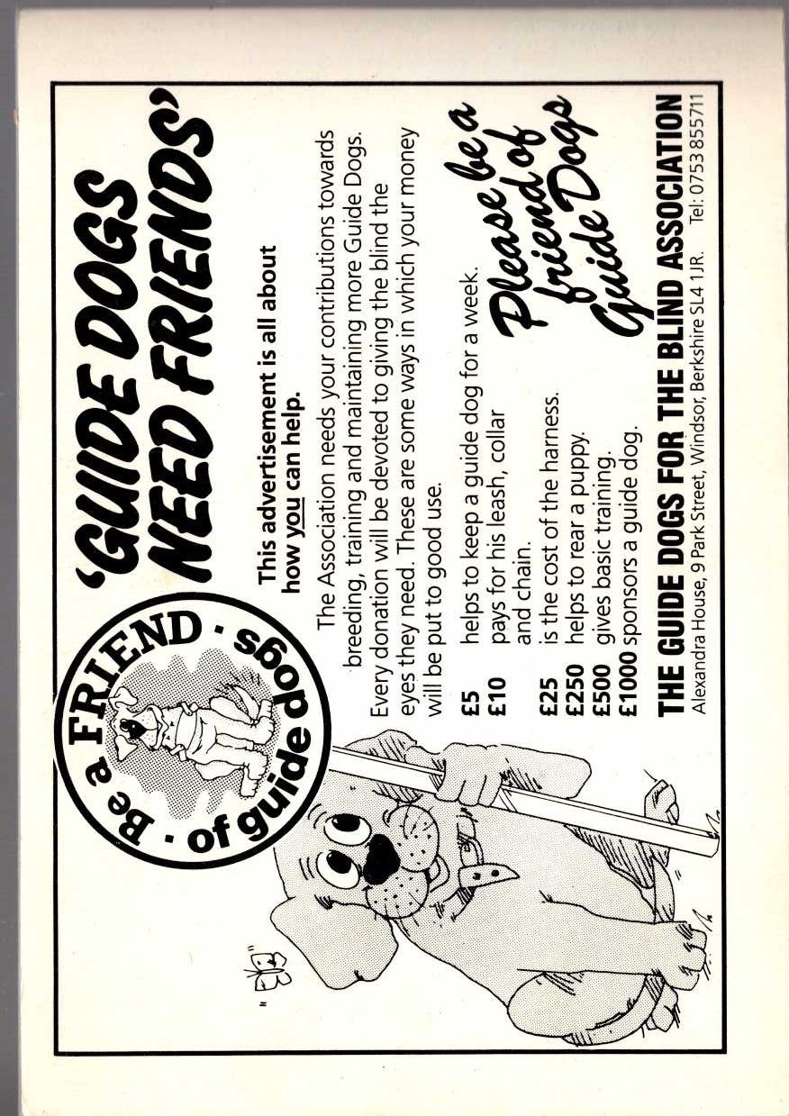 Alex Graham  FRED BASSET #40 magnified rear book cover image
