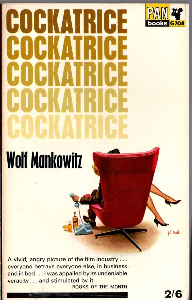 Wolf Mankowitz  COCKATRICE front book cover image