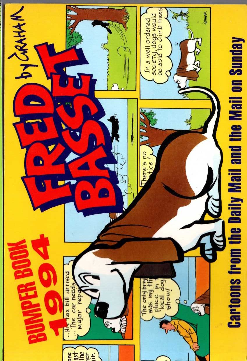 Alex Graham  FRED BASSET BUMPER BOOK 1994 front book cover image