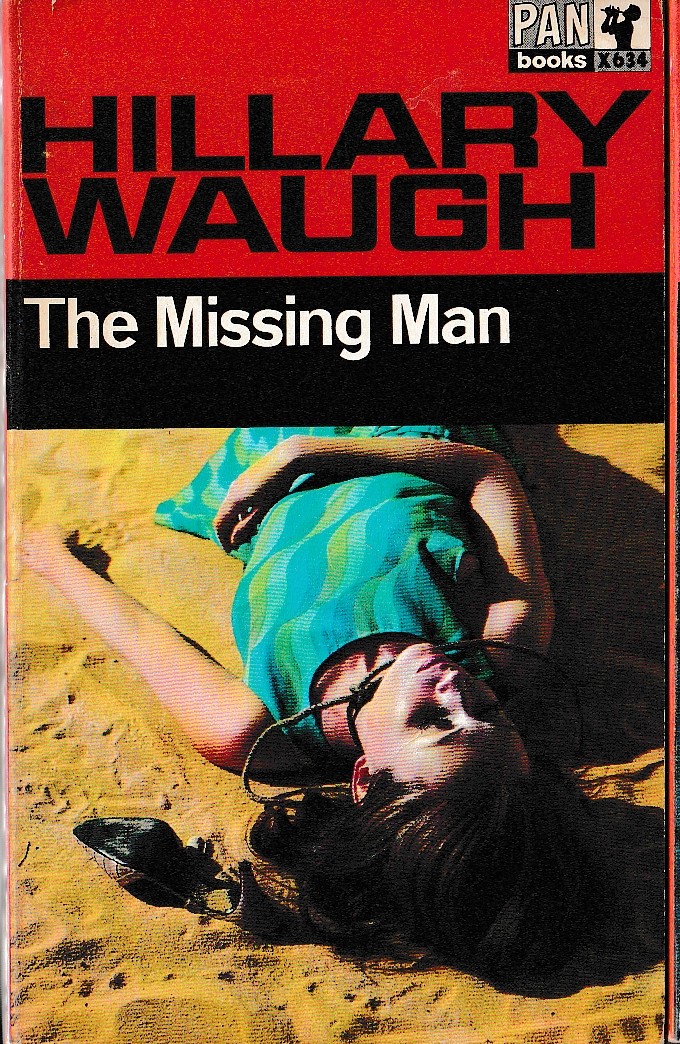 Hillary Waugh  THE MISSING MAN front book cover image