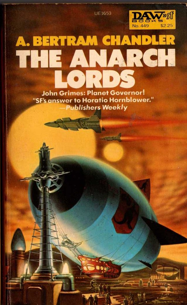 A.Bertram Chandler  THE ANARCH LORDS front book cover image