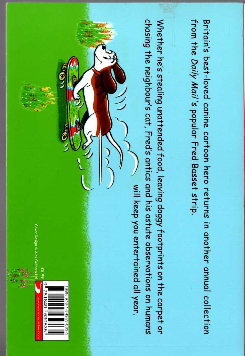 Alex Graham  FRED BASSET 2010-2011 magnified rear book cover image