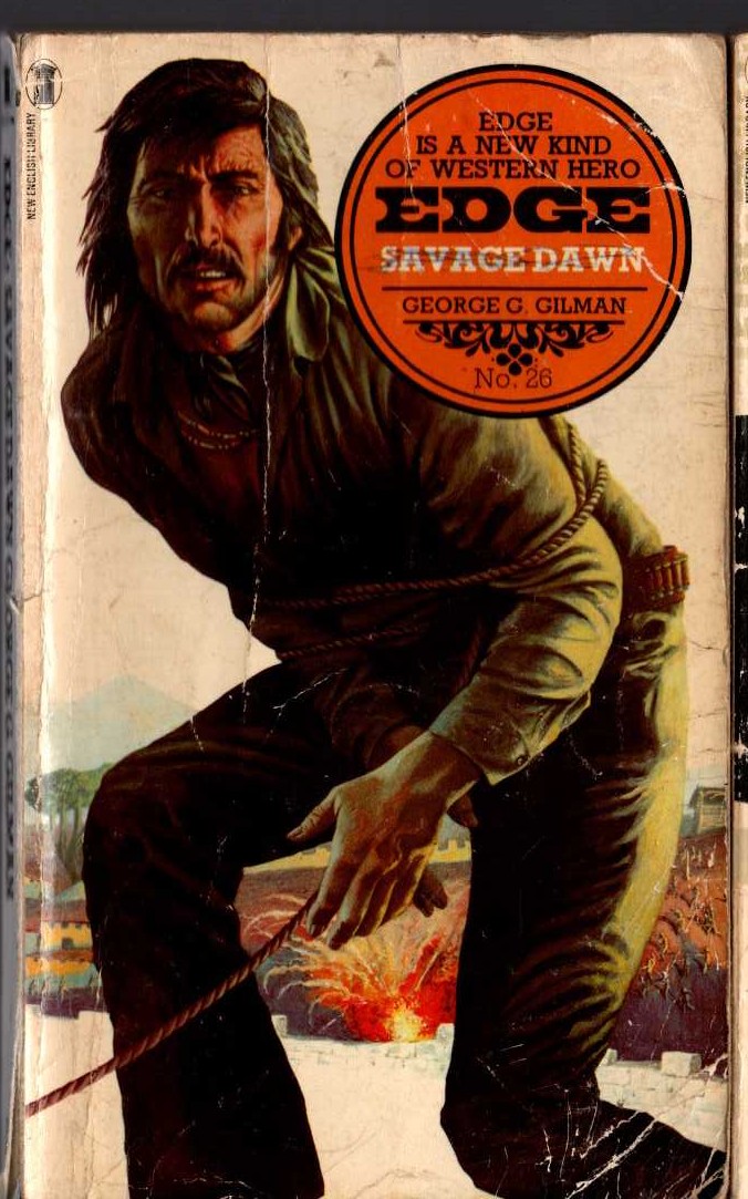 George G. Gilman  EDGE 26: SAVAGE DAWN front book cover image