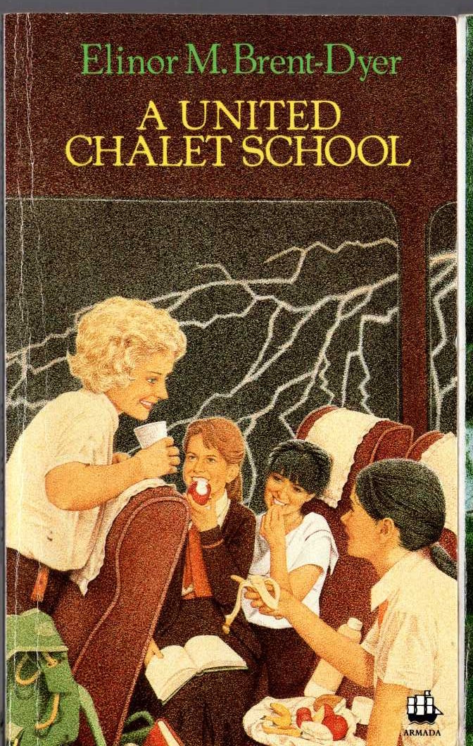 Elinor M. Brent-Dyer  A UNITED CHALET SCHOOL front book cover image