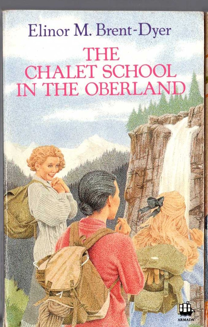 Elinor M. Brent-Dyer  THE CHALET SCHOOL IN OBERLAND front book cover image