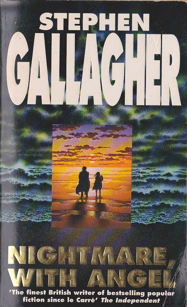 Stephen Gallagher  NIGHTMARE, WITH ANGEL front book cover image