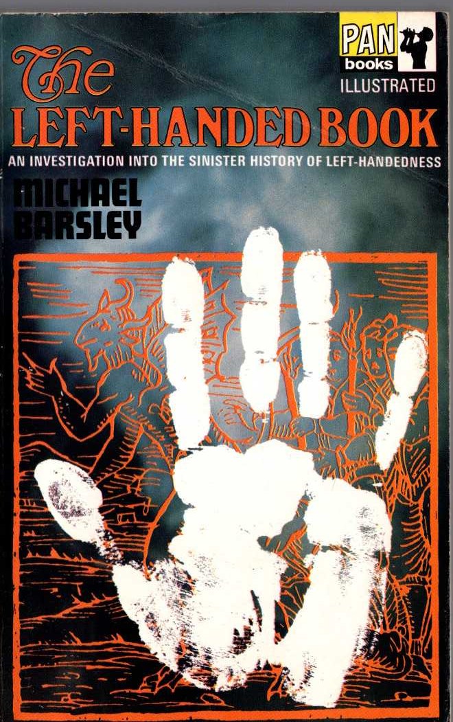 Michael Barsley  THE LEFT-HANDED BOOK front book cover image