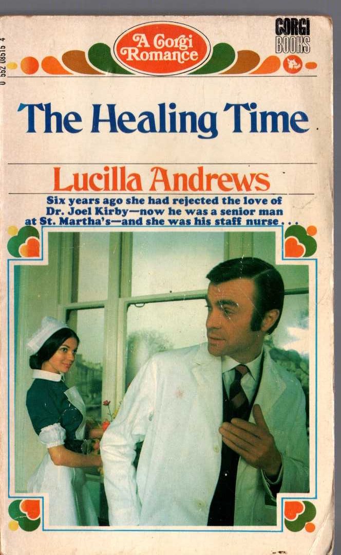 Lucilla Andrews  THE HEALING TIME front book cover image