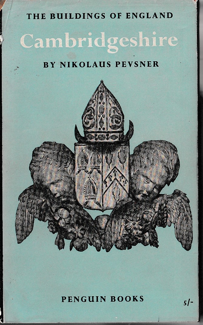 Nikolaus Pevsner  CAMBRIDGESHIRE (Buildings of England) front book cover image