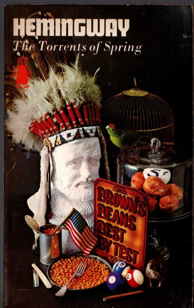 Ernest Hemingway  THE TORRENTS OF SPRING front book cover image