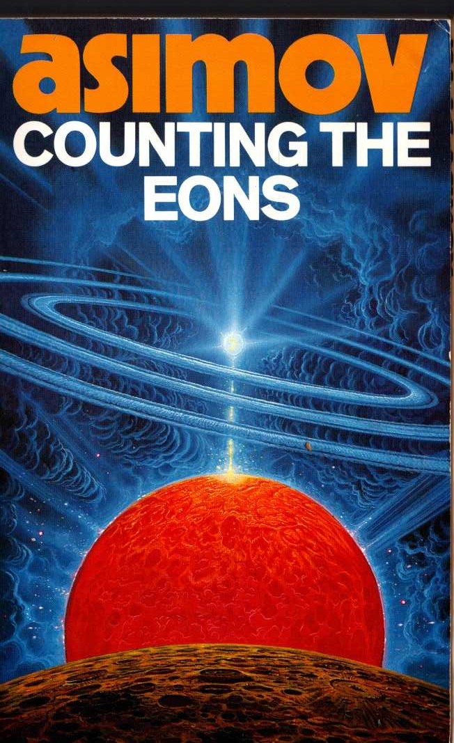 Isaac Asimov (Non-Fiction) COUNTING THE EONS front book cover image