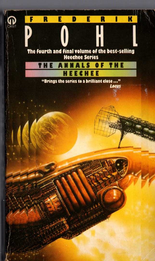Frederik Pohl  THE ANNALS OF THE HEECHEE front book cover image