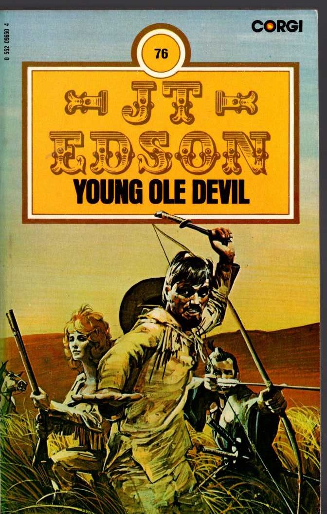 J.T. Edson  YOUNG OLE DEVIL front book cover image