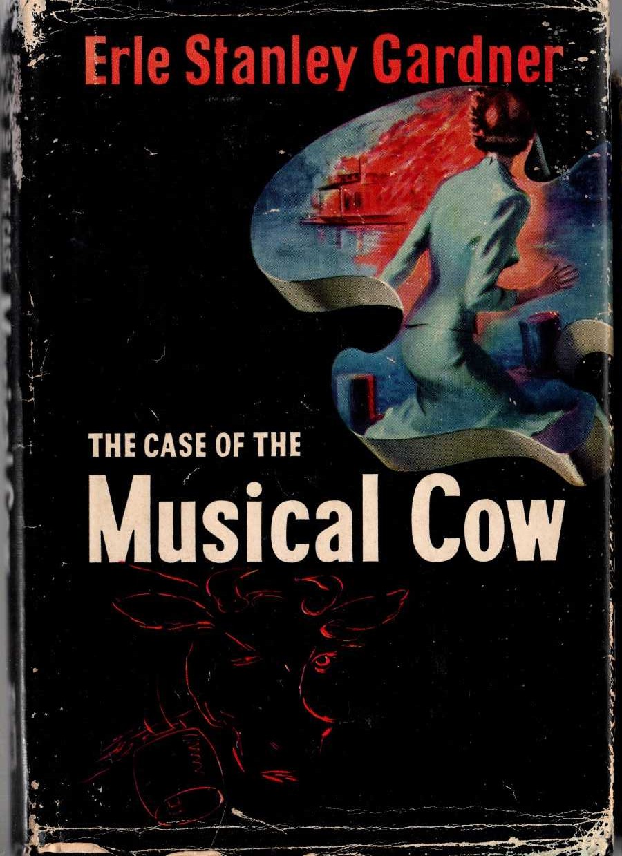 THE CASE OF THE MUSICAL COW front book cover image