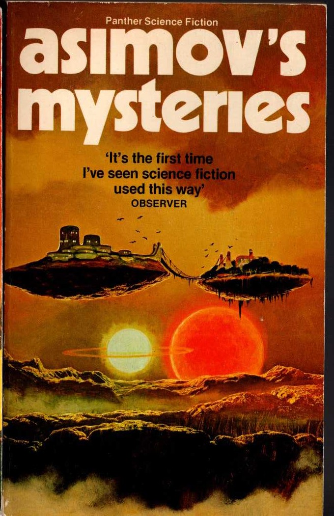 Isaac Asimov  ASIMOV'S MYSTERIES front book cover image