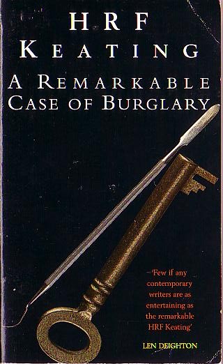 H.R.F. Keating  A REMARKABLE CASE OF BURGLARY front book cover image