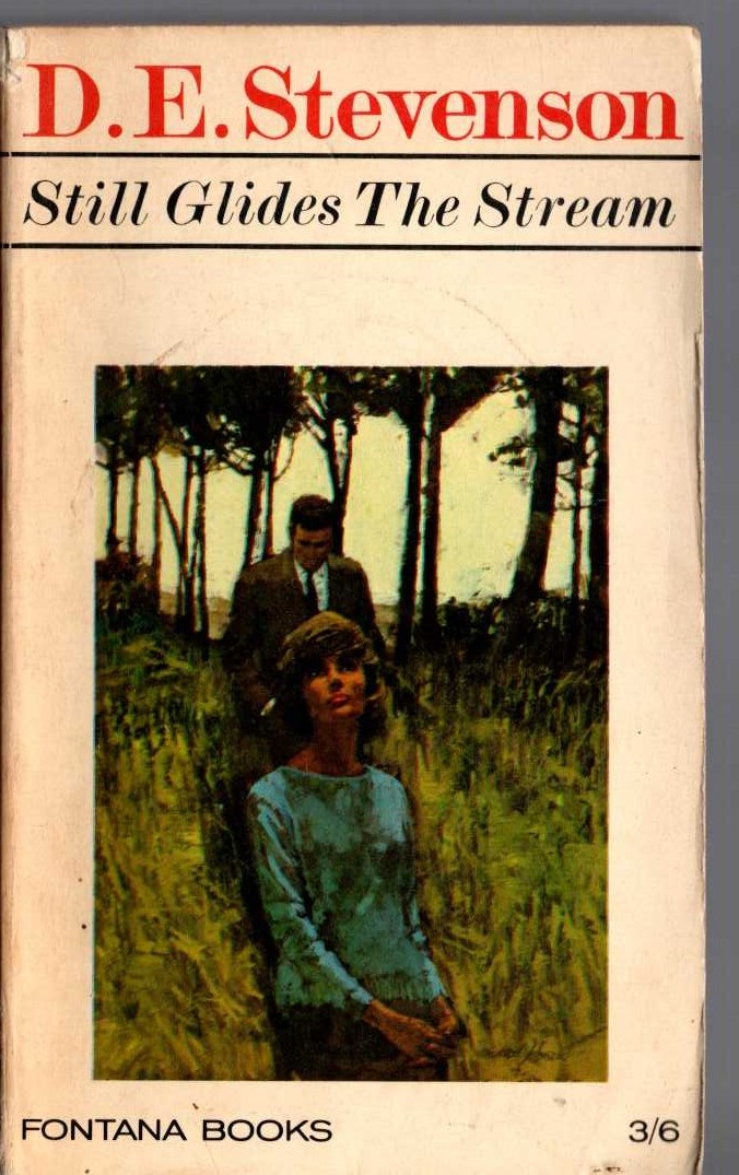 D.E. Stevenson  STILL GLIDES THE STREAM front book cover image
