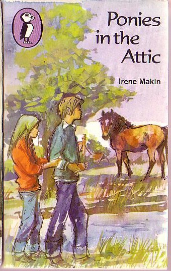 Irene Makin  PONIES IN THE ATTIC front book cover image